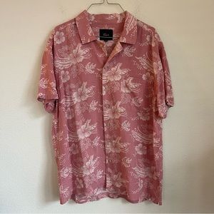 Rails Button Down Short Sleeve Floral Shirt